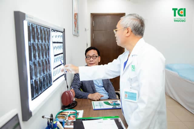 NSƯT Đức Khuê khám sức khỏe tổng quát tại Thu Cúc TCI