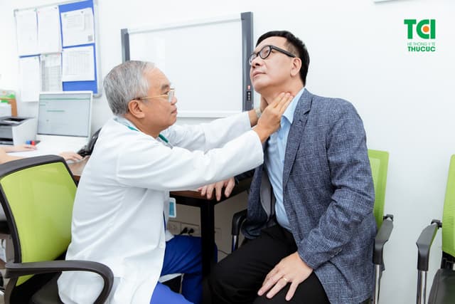 NSƯT Đức Khuê khám sức khỏe tổng quát tại Thu Cúc TCI