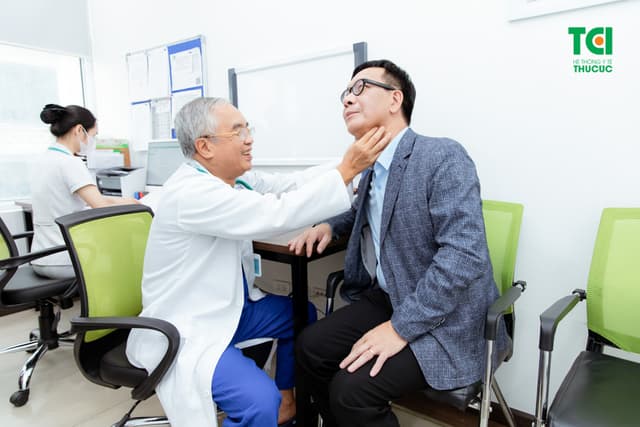 NSƯT Đức Khuê khám sức khỏe tổng quát tại Thu Cúc TCI