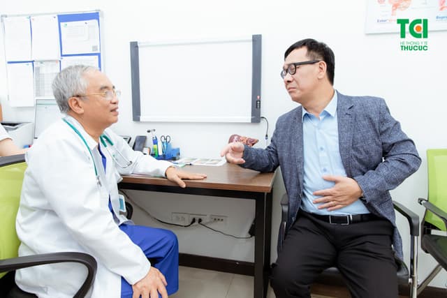 NSƯT Đức Khuê khám sức khỏe tổng quát tại Thu Cúc TCI