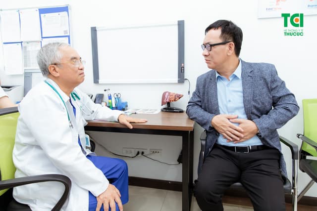 NSƯT Đức Khuê khám sức khỏe tổng quát tại Thu Cúc TCI