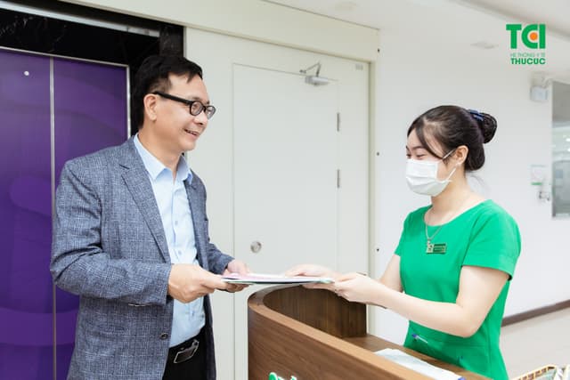 NSƯT Đức Khuê khám sức khỏe tổng quát tại Thu Cúc TCI