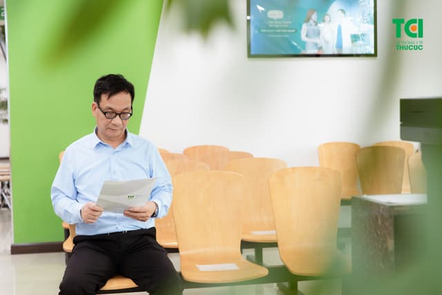 NSƯT Đức Khuê khám sức khỏe tổng quát tại Thu Cúc TCI