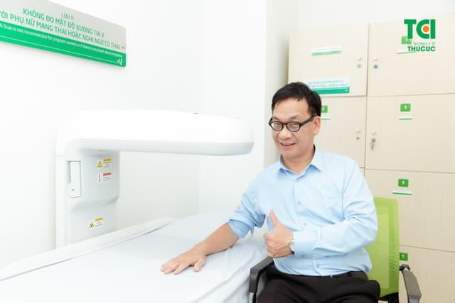 NSƯT Đức Khuê khám sức khỏe tổng quát tại Thu Cúc TCI