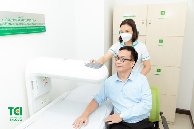 NSƯT Đức Khuê khám sức khỏe tổng quát tại Thu Cúc TCI