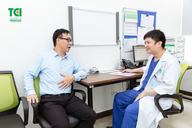 NSƯT Đức Khuê khám sức khỏe tổng quát tại Thu Cúc TCI