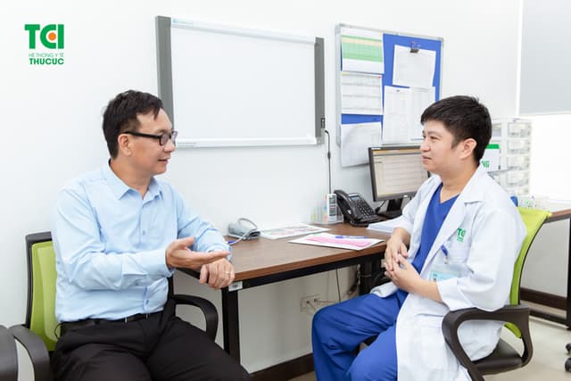 NSƯT Đức Khuê khám sức khỏe tổng quát tại Thu Cúc TCI