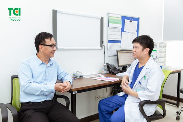 NSƯT Đức Khuê khám sức khỏe tổng quát tại Thu Cúc TCI