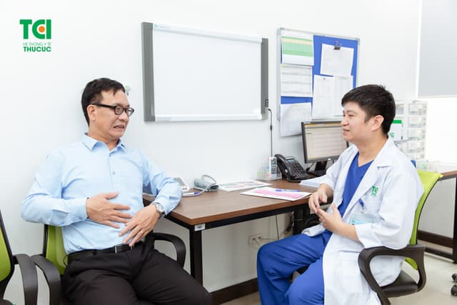 NSƯT Đức Khuê khám sức khỏe tổng quát tại Thu Cúc TCI