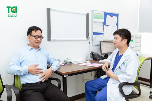 NSƯT Đức Khuê khám sức khỏe tổng quát tại Thu Cúc TCI