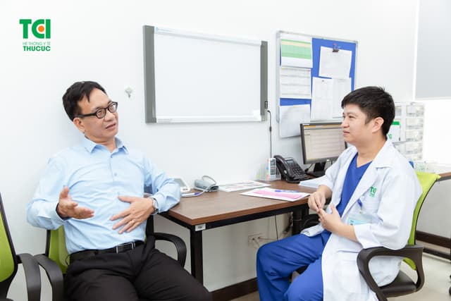 NSƯT Đức Khuê khám sức khỏe tổng quát tại Thu Cúc TCI