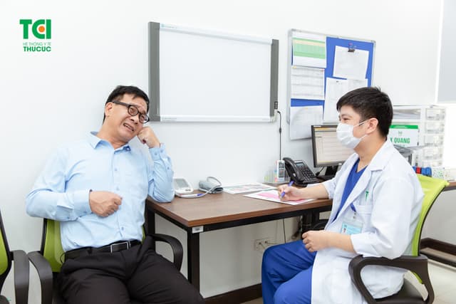 NSƯT Đức Khuê khám sức khỏe tổng quát tại Thu Cúc TCI