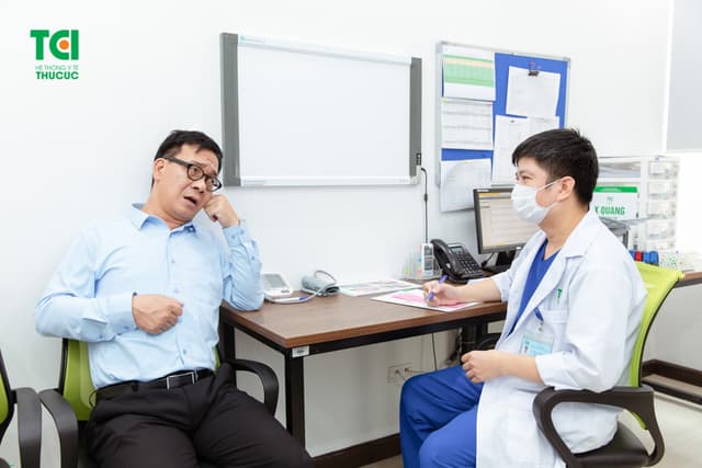 NSƯT Đức Khuê khám sức khỏe tổng quát tại Thu Cúc TCI