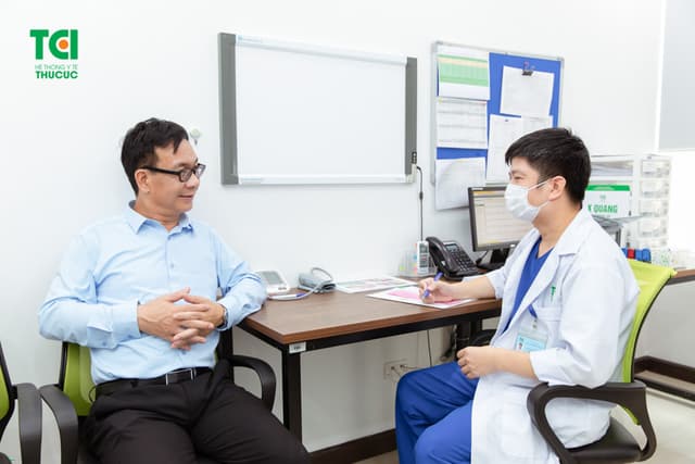 NSƯT Đức Khuê khám sức khỏe tổng quát tại Thu Cúc TCI