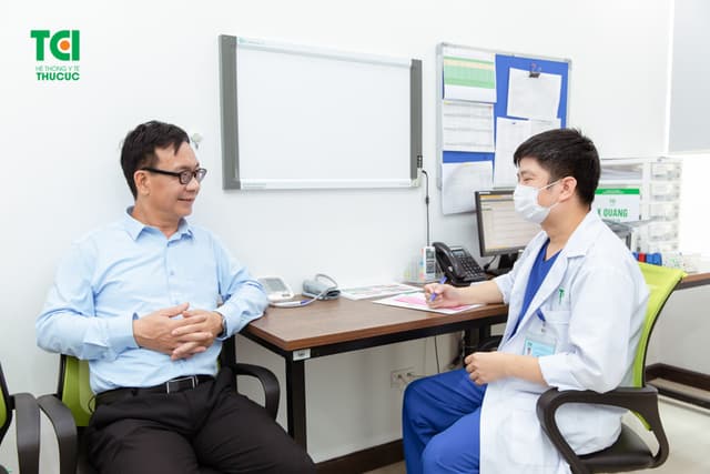 NSƯT Đức Khuê khám sức khỏe tổng quát tại Thu Cúc TCI