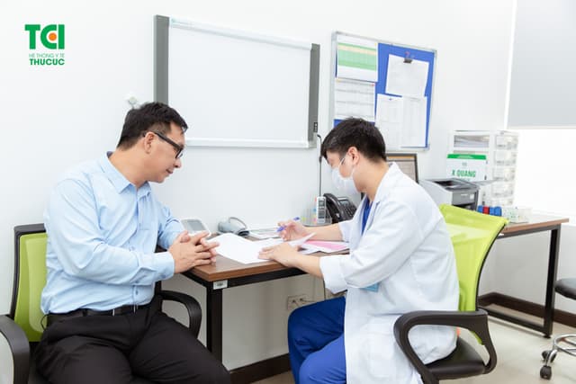 NSƯT Đức Khuê khám sức khỏe tổng quát tại Thu Cúc TCI