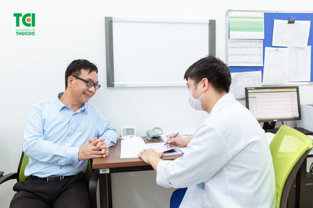 NSƯT Đức Khuê khám sức khỏe tổng quát tại Thu Cúc TCI