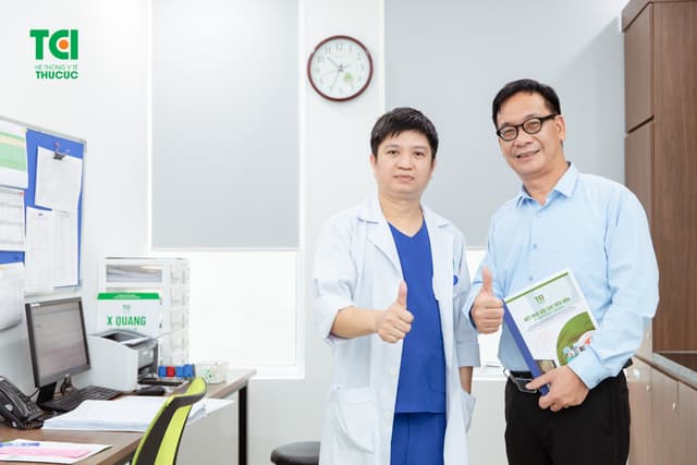 NSƯT Đức Khuê khám sức khỏe tổng quát tại Thu Cúc TCI