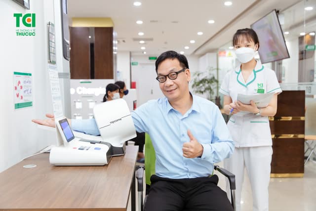 NSƯT Đức Khuê khám sức khỏe tổng quát tại Thu Cúc TCI