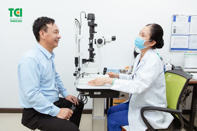 NSƯT Đức Khuê khám sức khỏe tổng quát tại Thu Cúc TCI