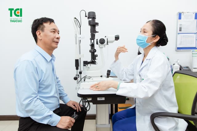 NSƯT Đức Khuê khám sức khỏe tổng quát tại Thu Cúc TCI