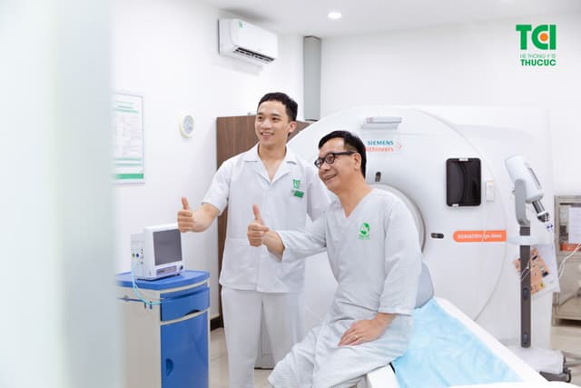 NSƯT Đức Khuê khám sức khỏe tổng quát tại Thu Cúc TCI