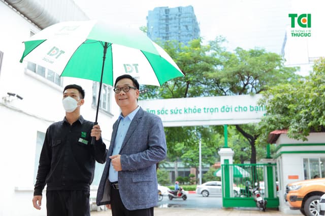 NSƯT Đức Khuê khám sức khỏe tổng quát tại Thu Cúc TCI