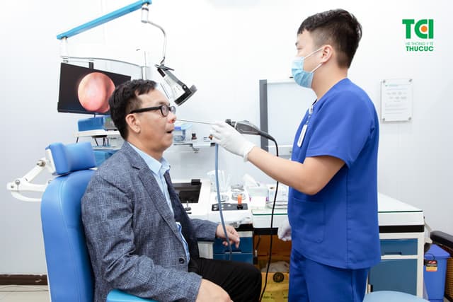 NSƯT Đức Khuê khám sức khỏe tổng quát tại Thu Cúc TCI