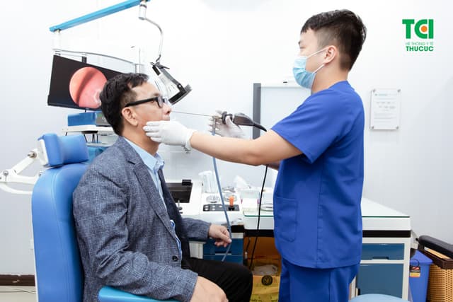 NSƯT Đức Khuê khám sức khỏe tổng quát tại Thu Cúc TCI