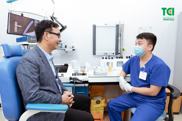 NSƯT Đức Khuê khám sức khỏe tổng quát tại Thu Cúc TCI