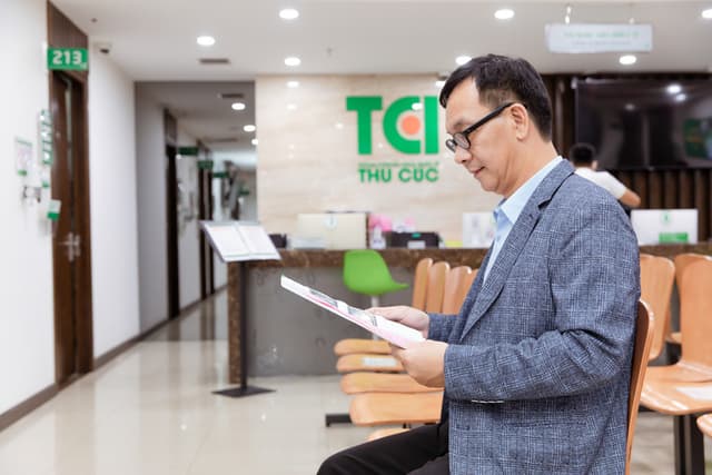 NSƯT Đức Khuê khám sức khỏe tổng quát tại Thu Cúc TCI