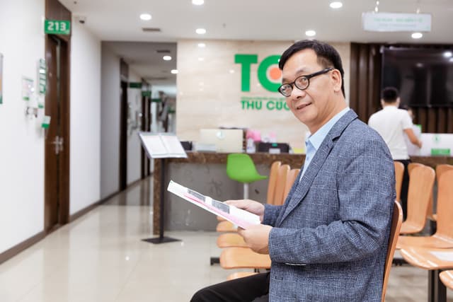 NSƯT Đức Khuê khám sức khỏe tổng quát tại Thu Cúc TCI