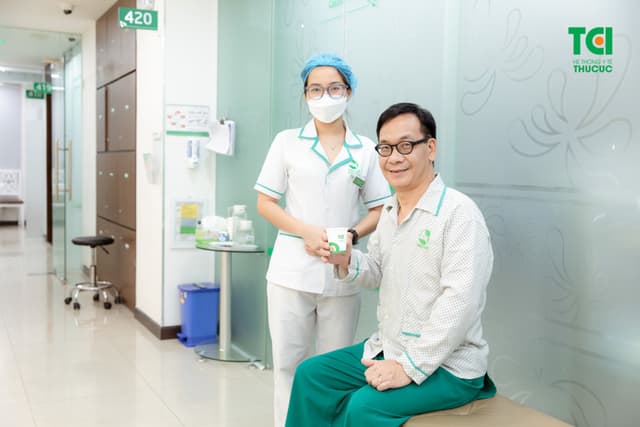 NSƯT Đức Khuê khám sức khỏe tổng quát tại Thu Cúc TCI