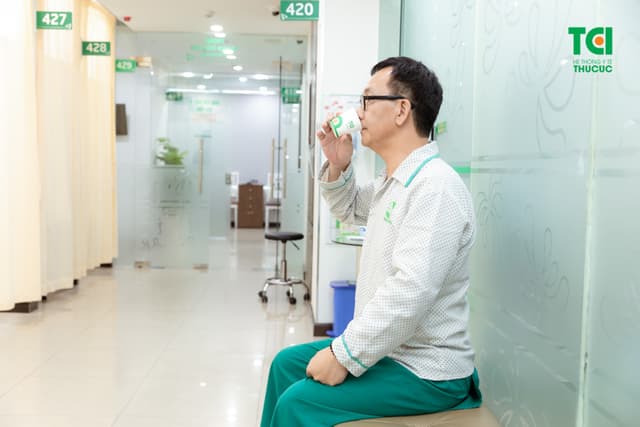 NSƯT Đức Khuê khám sức khỏe tổng quát tại Thu Cúc TCI