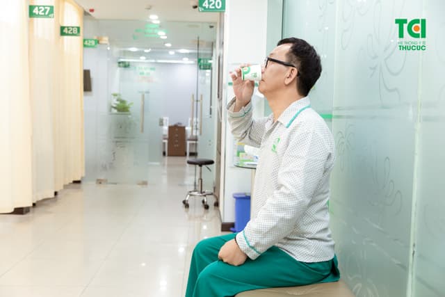 NSƯT Đức Khuê khám sức khỏe tổng quát tại Thu Cúc TCI