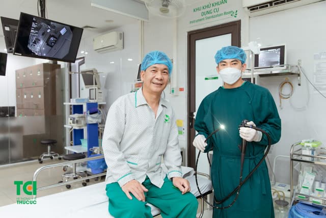 NSƯT Đức Khuê khám sức khỏe tổng quát tại Thu Cúc TCI