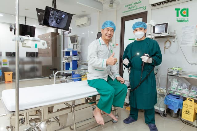 NSƯT Đức Khuê khám sức khỏe tổng quát tại Thu Cúc TCI