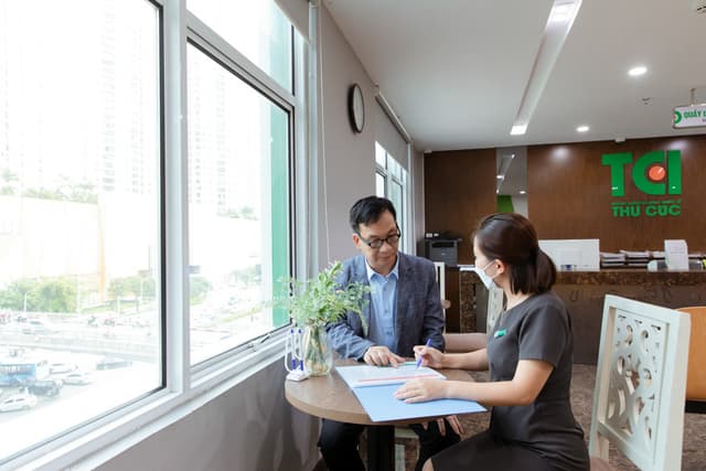 NSƯT Đức Khuê khám sức khỏe tổng quát tại Thu Cúc TCI