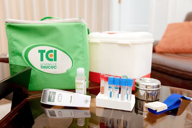 xét nghiệm máu tổng quát tại nhà