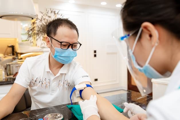 xét nghiệm sức khỏe tại nhà