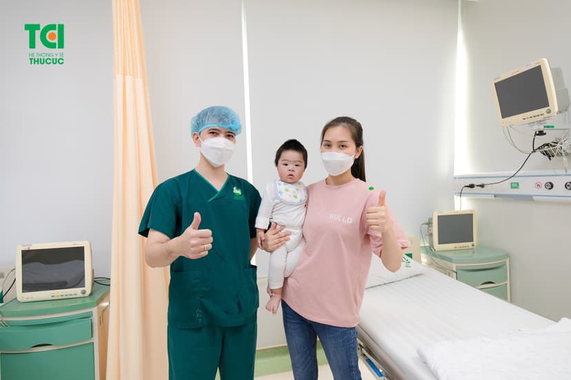 Hành trình cắt thắng lưỡi của bé Zin tại TCI