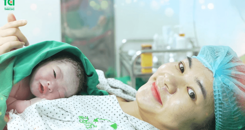Sinh thường lần 3 của mẹ Phan Thị Thủy tại Thu Cúc TCI