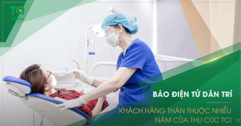 Báo Dân trí nhiều năm liền lựa chọn Thu Cúc TCI là nơi khám sức khỏe định kỳ cho nhân viên