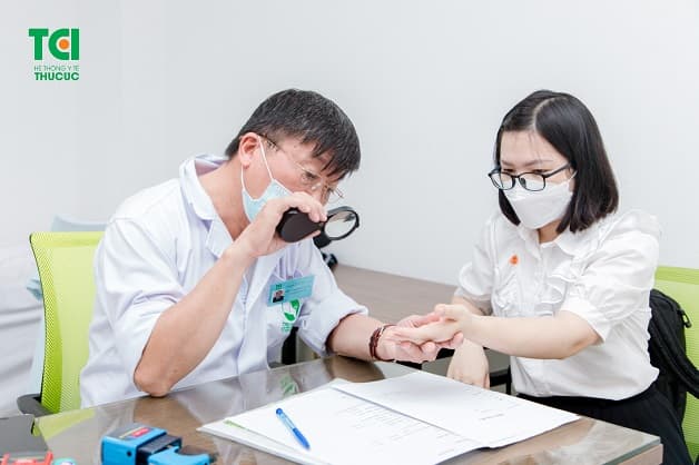 Các bước thăm khám diễn ra với quy trình khép kín.