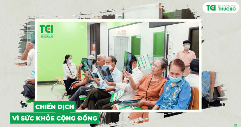 Hệ thống Y tế Thu Cúc TCI chung tay “Vì sức khỏe cộng đồng”