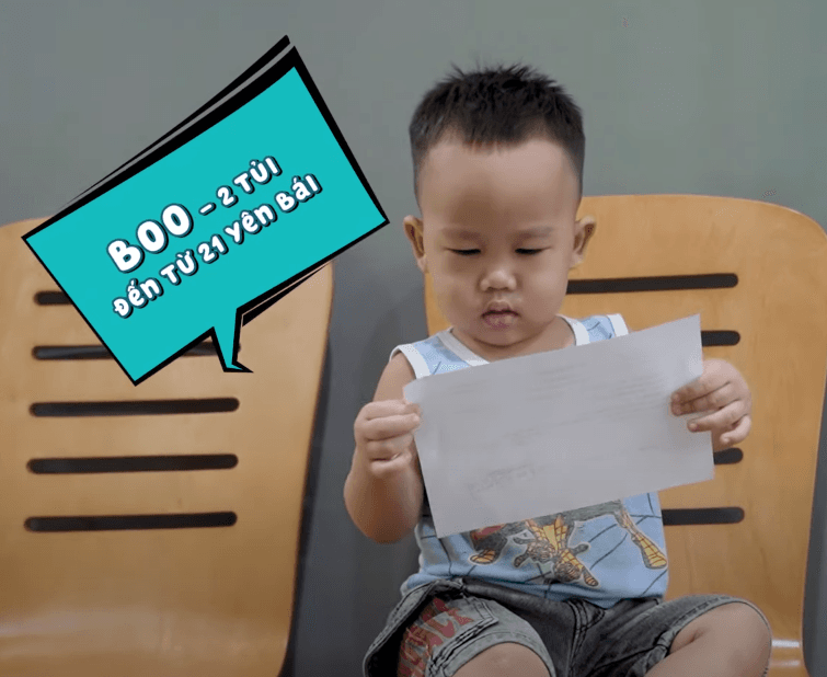 Boo đi khám viêm họng tại TCI