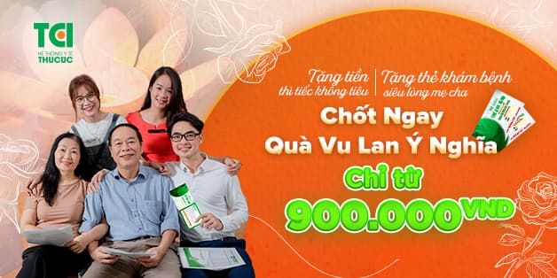 TCI dành tặng ưu đãi lên tới 30% cho các khách hàng mua thẻ GIFT nhân dịp lễ Vu Lan