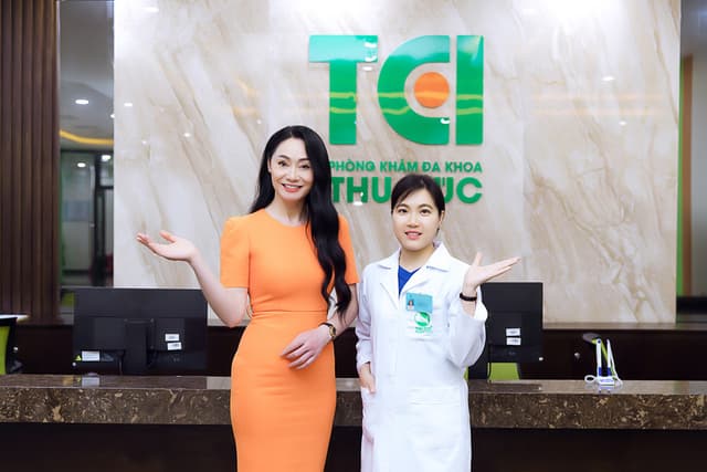 Diễn viên Quách Thu Phương trải nghiệm khám sức khỏe tại Thu Cúc TCI