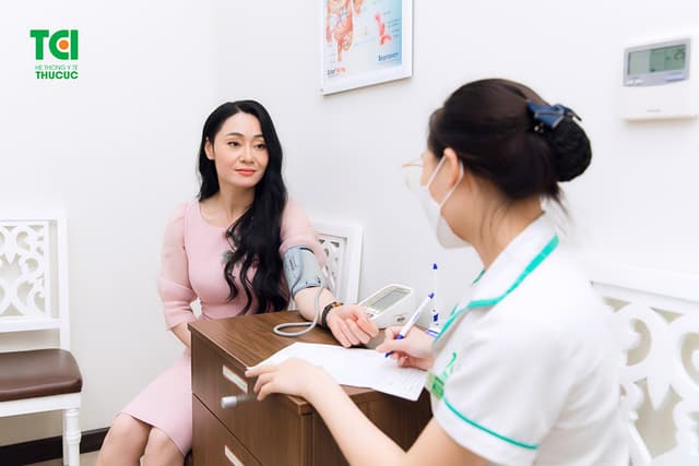 Diễn viên Quách Thu Phương trải nghiệm khám sức khỏe tại Thu Cúc TCI