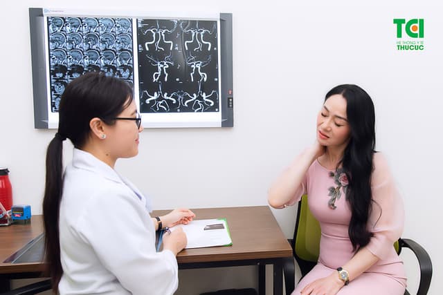 Diễn viên Quách Thu Phương trải nghiệm khám sức khỏe tại Thu Cúc TCI